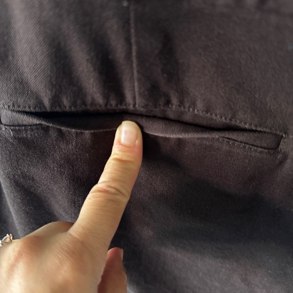 Lauren Ralph Lauren Chocolate Brown Stretch Straight Pencil Skirt size 14 - Picture 4 of 5